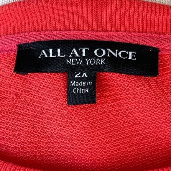 NWT All At Once Women’s Sweater Top Sizes 2X 3X XL - Picture 6 of 7